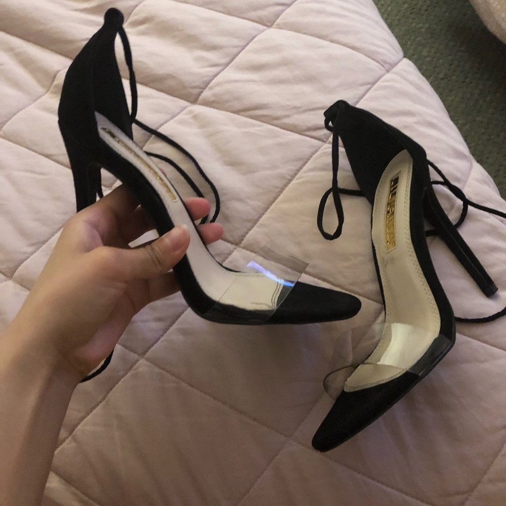 Liliana black heels